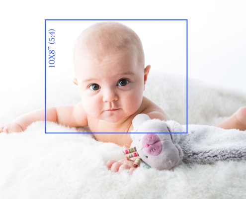 Baby photo highlighting article about prints and aspect ratios